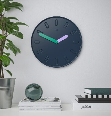 IKEA Wall clock, dark blue